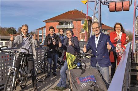Der Vorstand des neuen Vereins (von links): Peter Specken, Michael Rabenda, Bastian Vrba, Antje Gronewold, Holger Wessels und Claudia Folkerts.