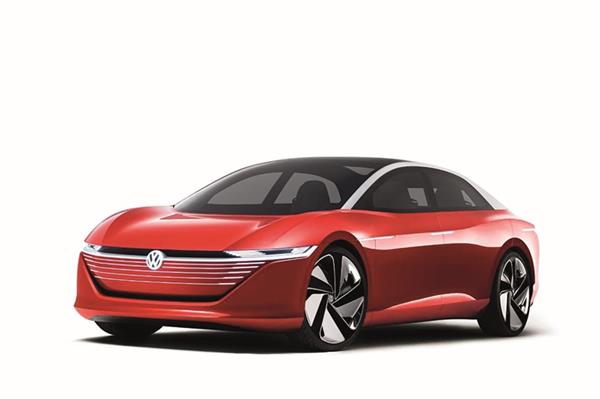 So soll er aussehen: die aktuelle Designstudie des viertürigen „Aero“, der voraussichtlich ab 2023 im Emder Volkswagenwerk vom Band laufen soll. Bild: Volkswagen